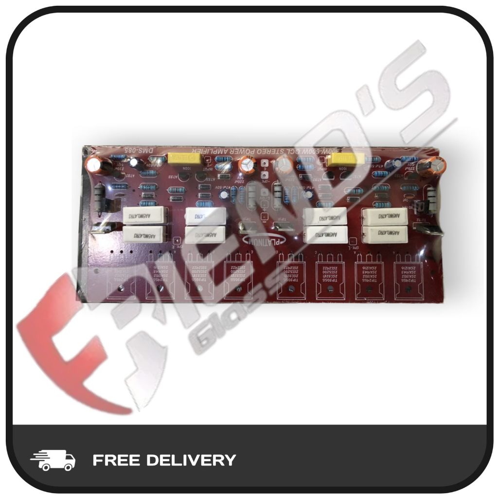 KIT DRIVER POWER OCL AMPLIFIER STEREO DMS-085 300W - 600W