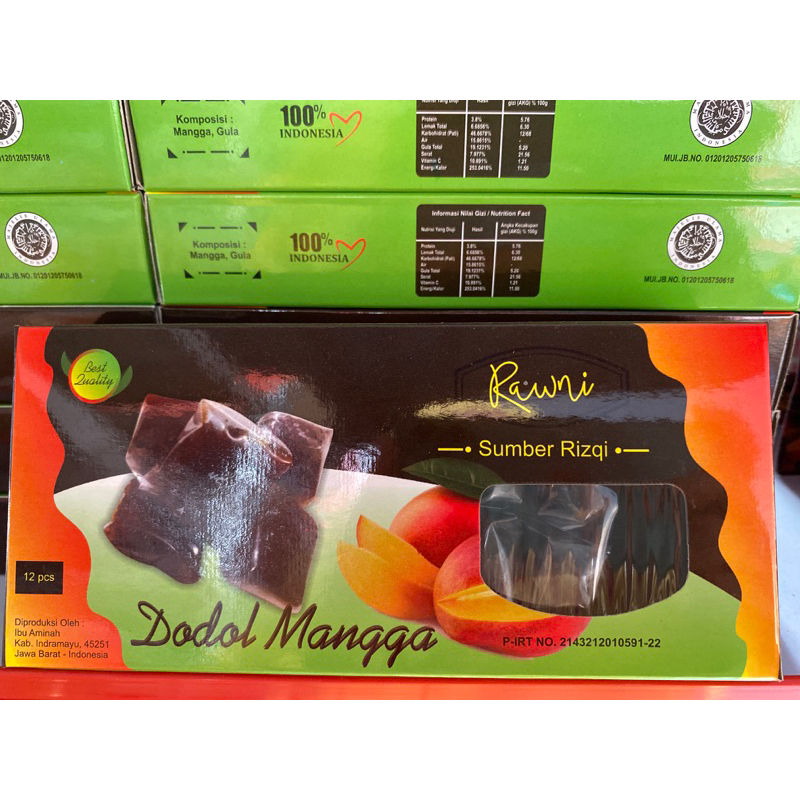 

Dodol mangga isi 12pc