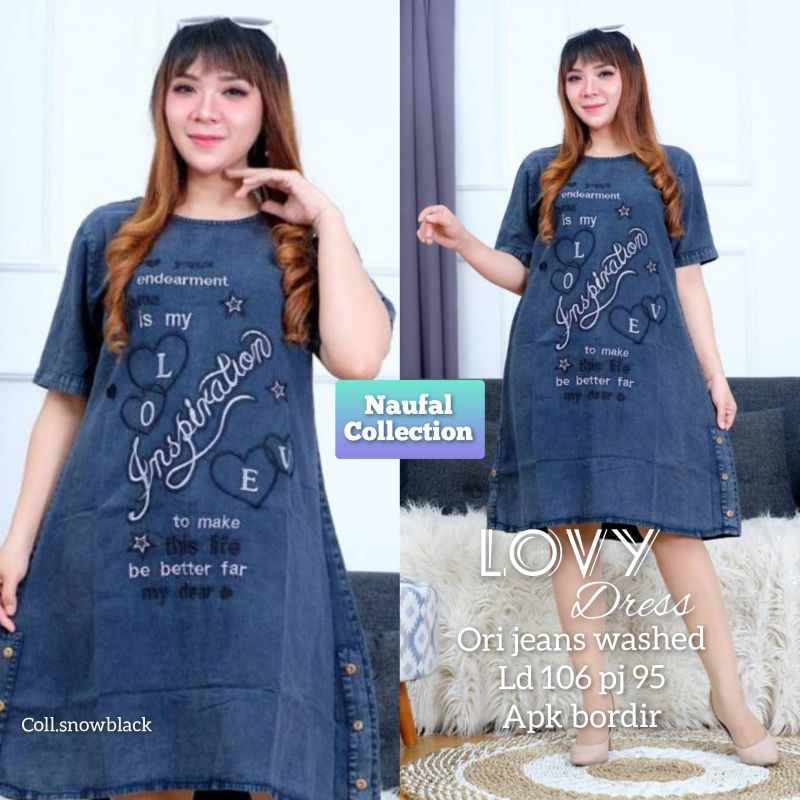 Lovy dress jeans bordir