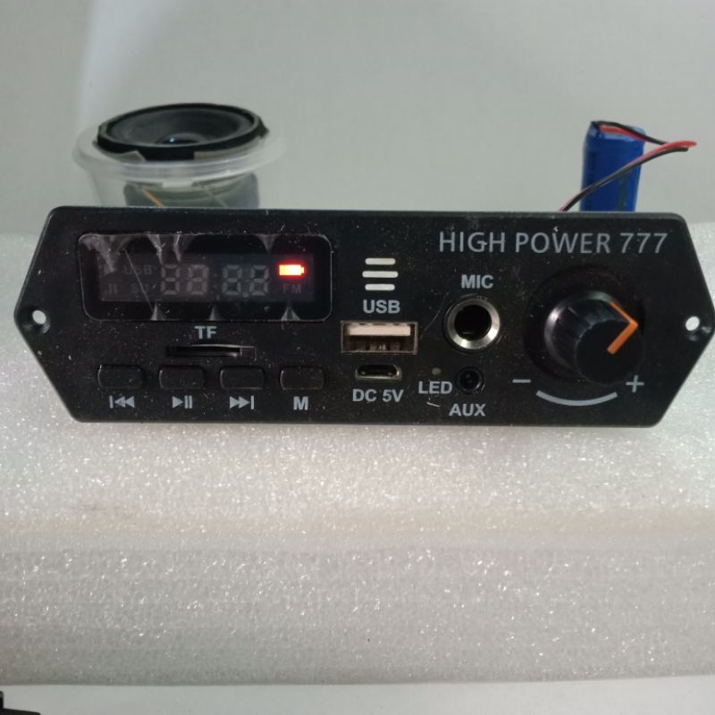 kit modul speaker bluetooth portable HP 777