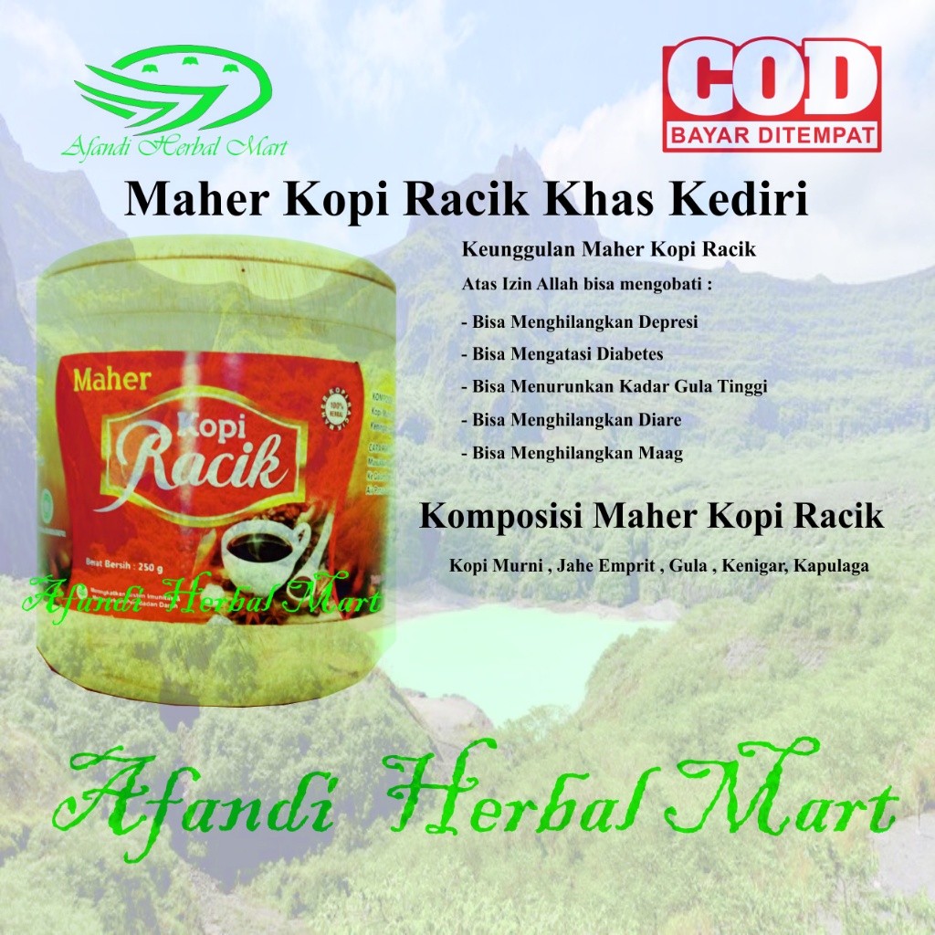 

Maher Kopi Racik Khas Kediri