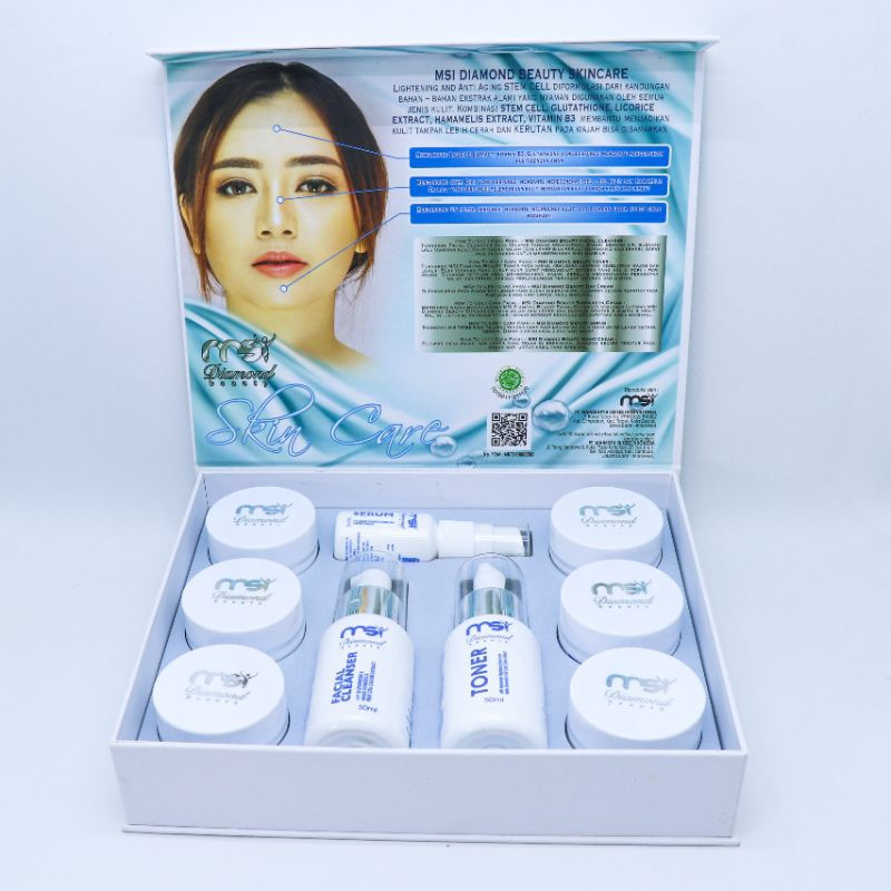 SKINCARE LENGKAP MSI BEAUTY SILVER SERIES