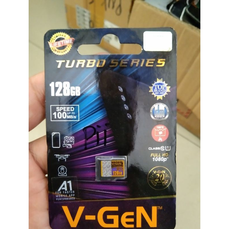 Memori hp 128gb v-gen/ Kartu memori 128gb/ V-gen 128gb class10/ Mmc 128gb class10/ Kartu sd 128gb/ E