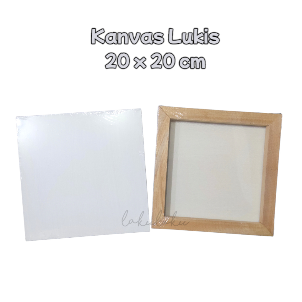 

Kanvas Lukis / Canvas Board 20 x 20 cm