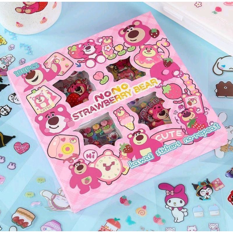 

Stiker viral per box isi 100lembar