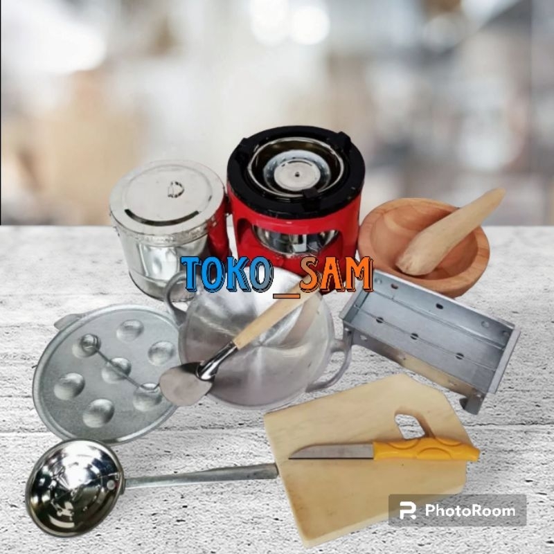 Peralatan Masak masakan miniatur anak paket lengkap