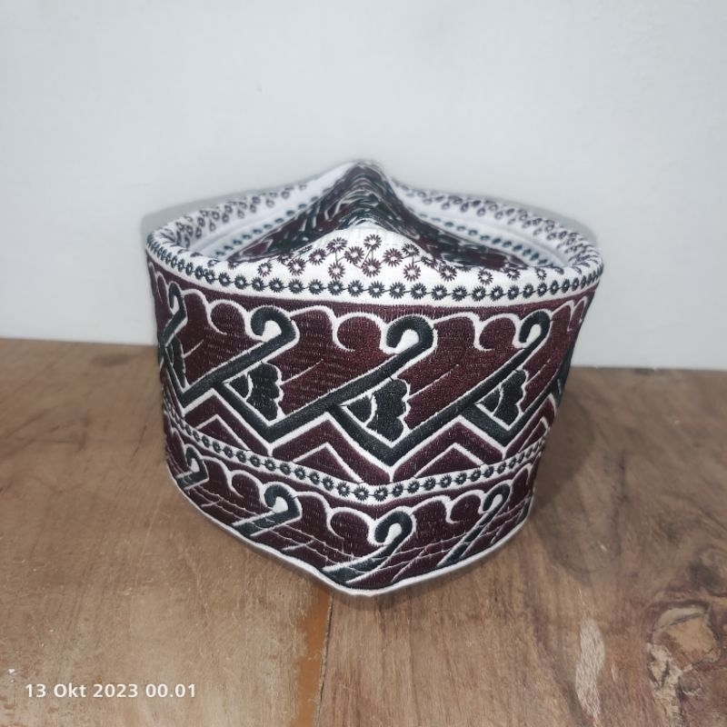 Peci Oman Bangladesh merek As-syarif | peci santri temboro