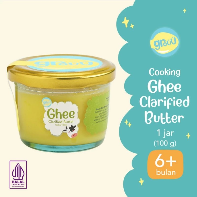 

Grouu - Ghee (Clarified Butter) Rendah Laktosa