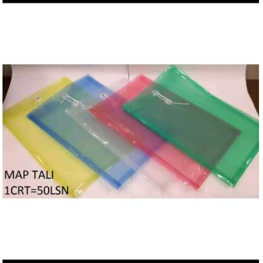 

LUSINAN Map Plastik Tali Bertali