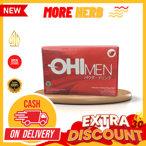 OHIMEN OHI MEN SUPLEMEN PRIA 1Box 5Sachet STAMINA BPOM