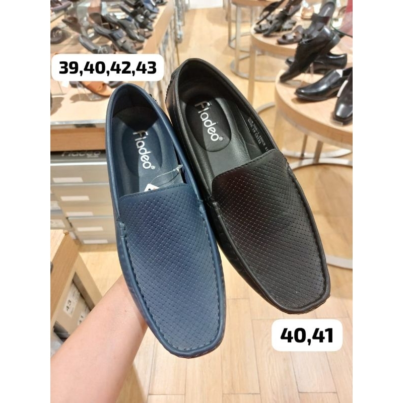sepatu mocasin pria fladeo