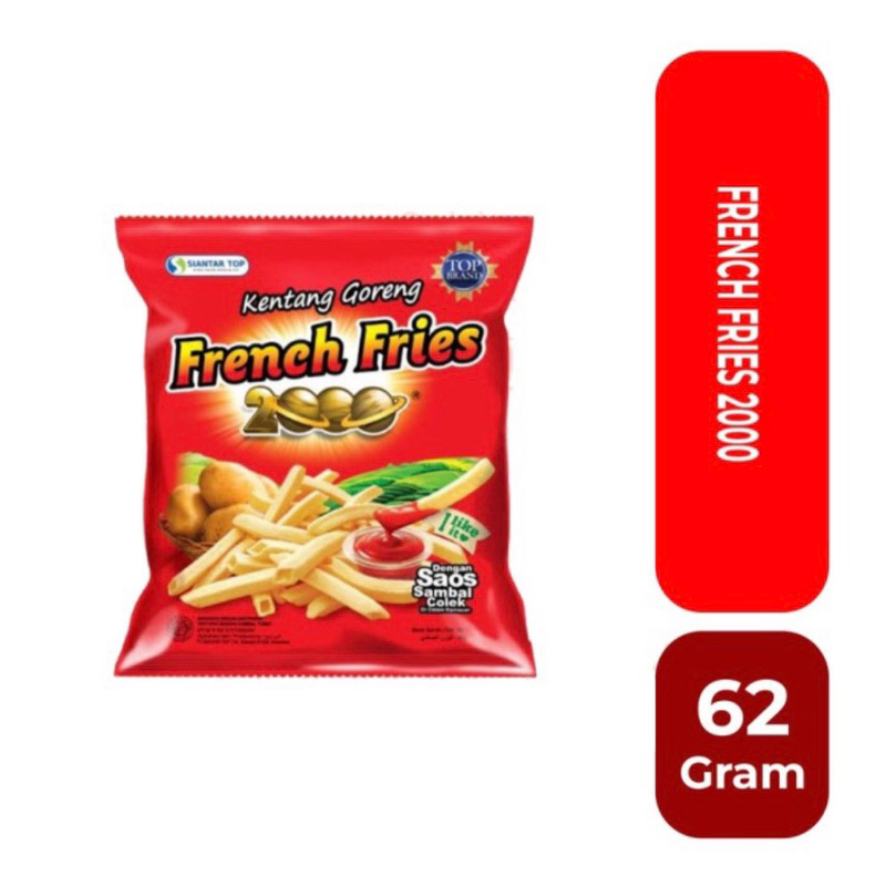 

French Fries 2000 Keripik Kentang 62g