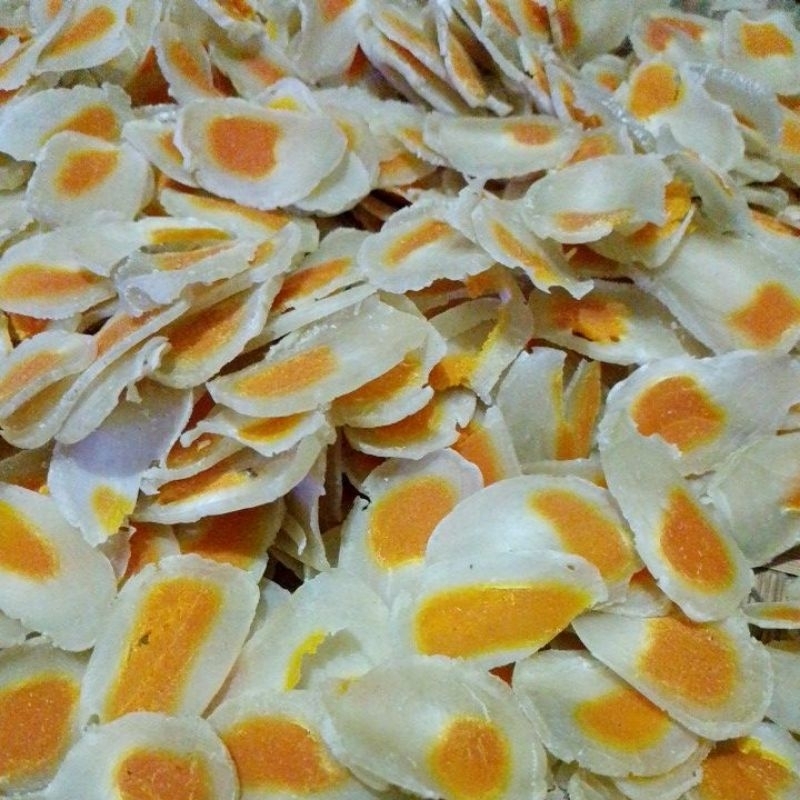 

krupuk telur asin