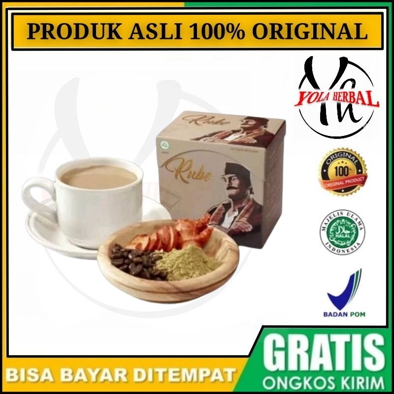 

Kopi Rube 1 Box 5 Sachet Original - Kopi Rube Stamina Pria Bpom Halal Trust .