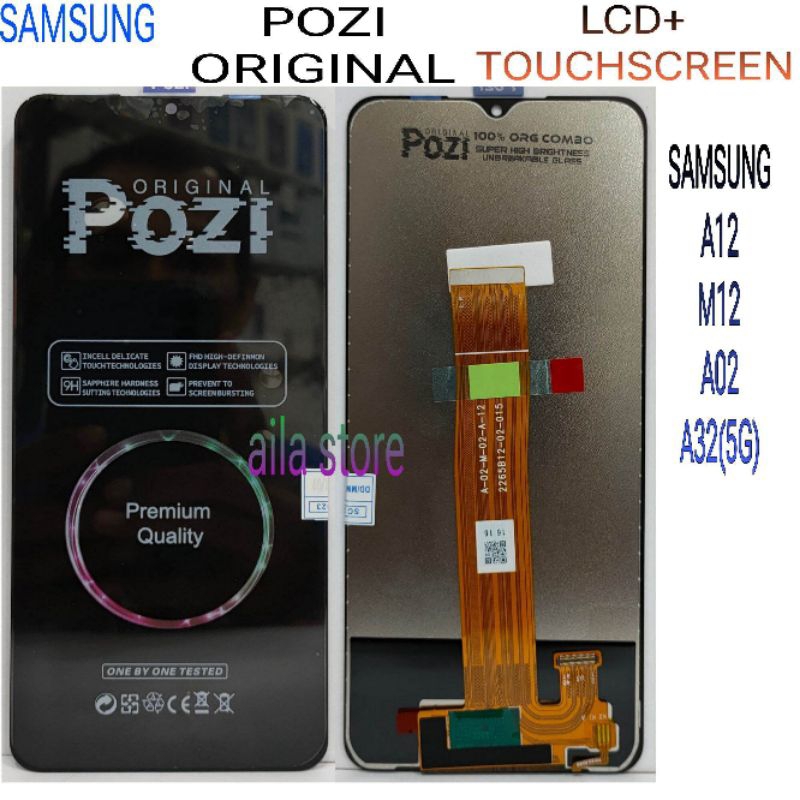 lcd samsung a12 pozi original100%