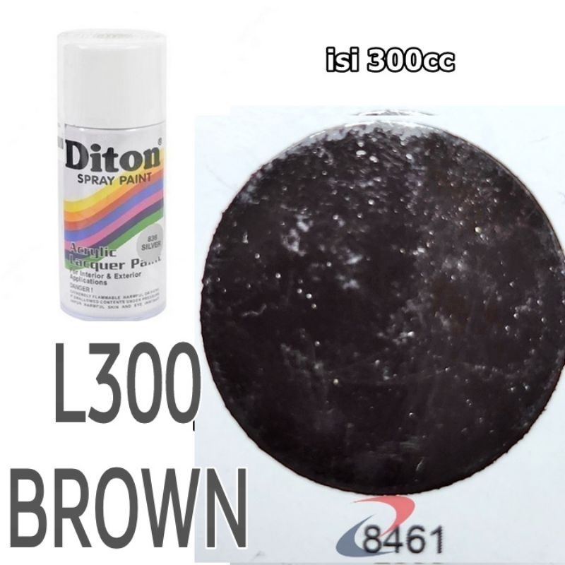 Cat pilox Diton 8461 Warna L300 Brown Coklat Mitsubishi isi 300cc