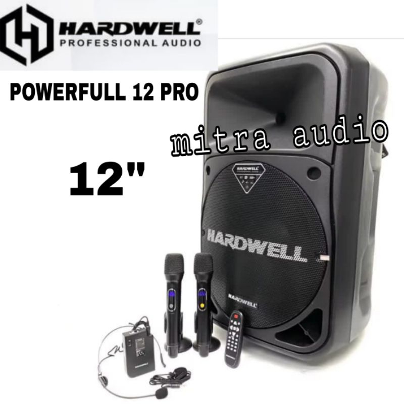 Speaker aktif 12 inch Hardwell powerfull 12 pro powerfull 12pro original