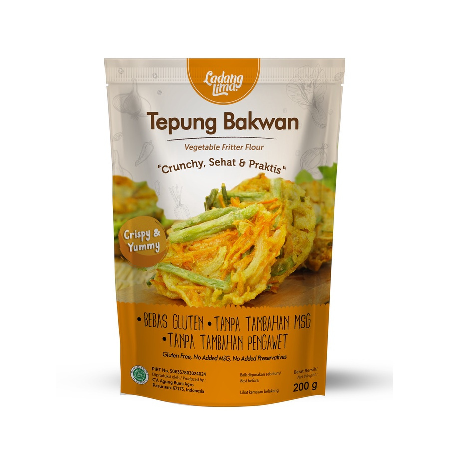 

LADANG LIMA TEPUNG BAKWAN 200 GR