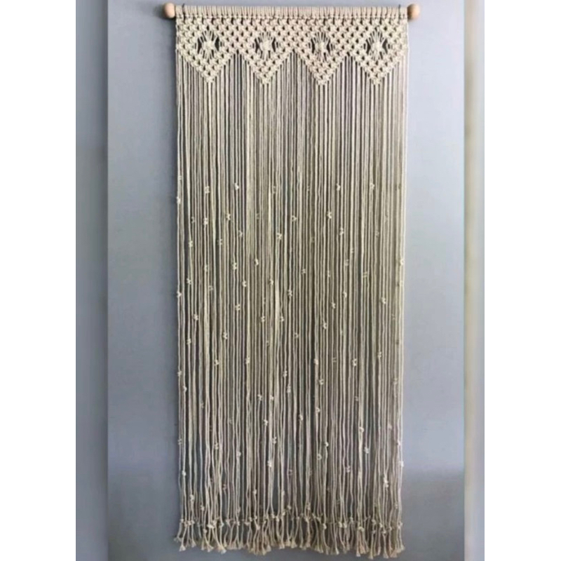 Tirai Macrame|| Macrame curtain || Gorden Macrame || Tirai || Gorden