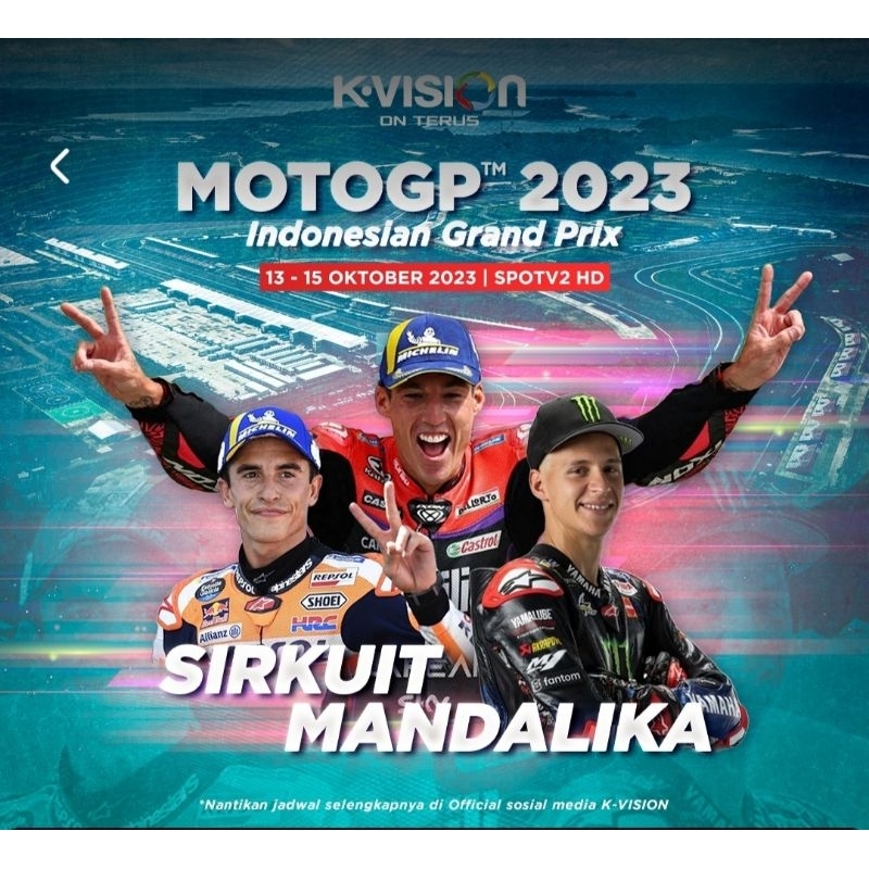 Paket SPOTV 30 Hari (MotoGP, WSBK)