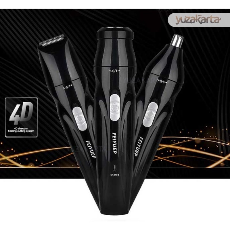 Mesin Cukur Mini Alat Cukur Elektrik Kumis Rambut Bulu Hidung