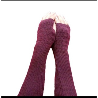 Handsock Rajut Jempol ~~ manset rajut manset manset baju manset tangan manset lengan panjang  handso