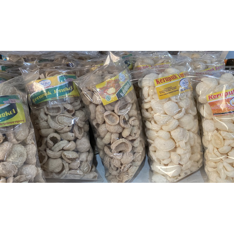 

Aneka rasa kerupuk panggang