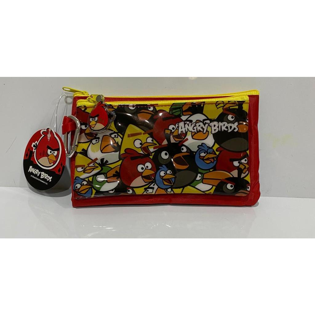 

PENCASE ANGRY BIRD 2in1 ORIGINAL BAHAN POLYESTER UKURAN 21x12cm (PxT)