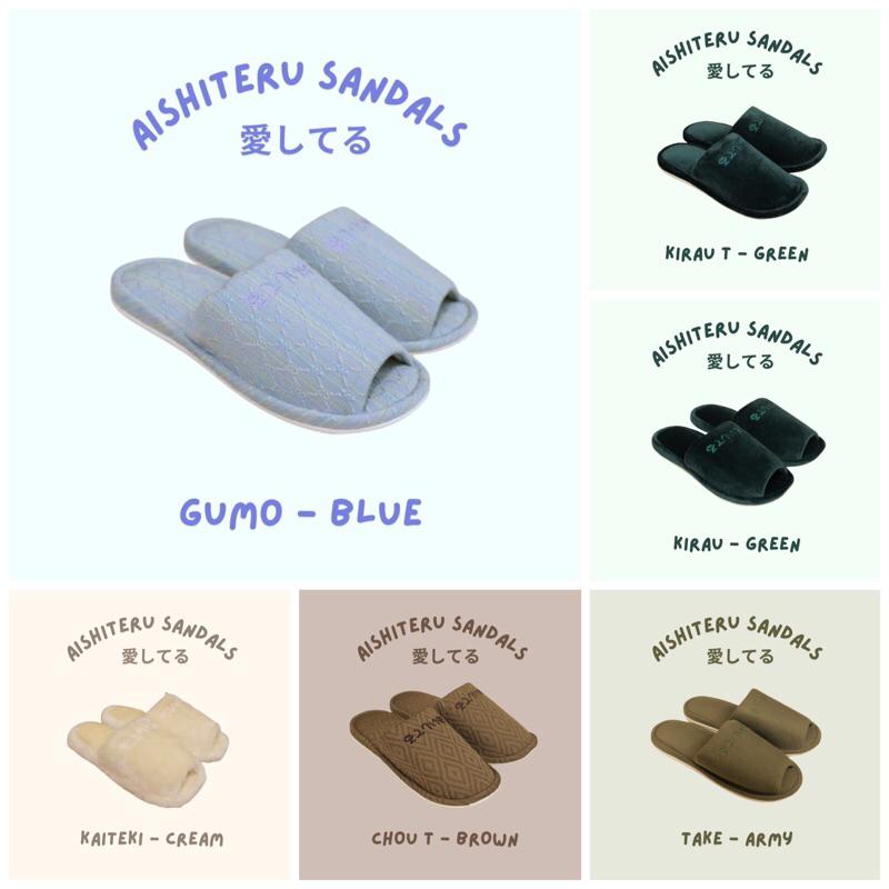 Sandal Rumah / Sandal Korea / Sandal Jepang / Home Slipper / Sandal Sultan