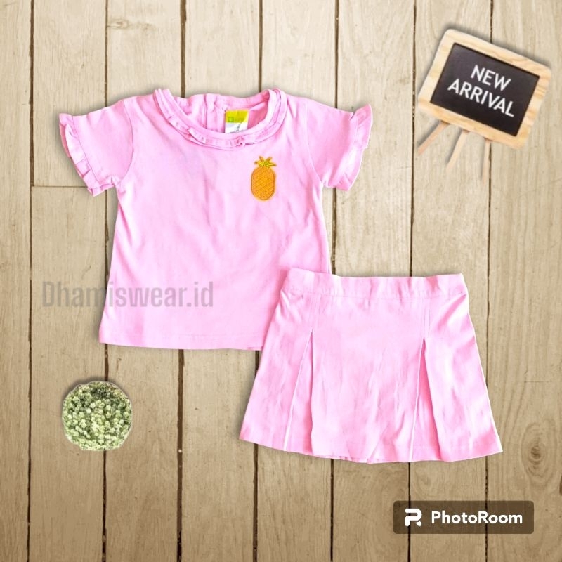 Setelan Rok Anak Bordir Eyka Baby
