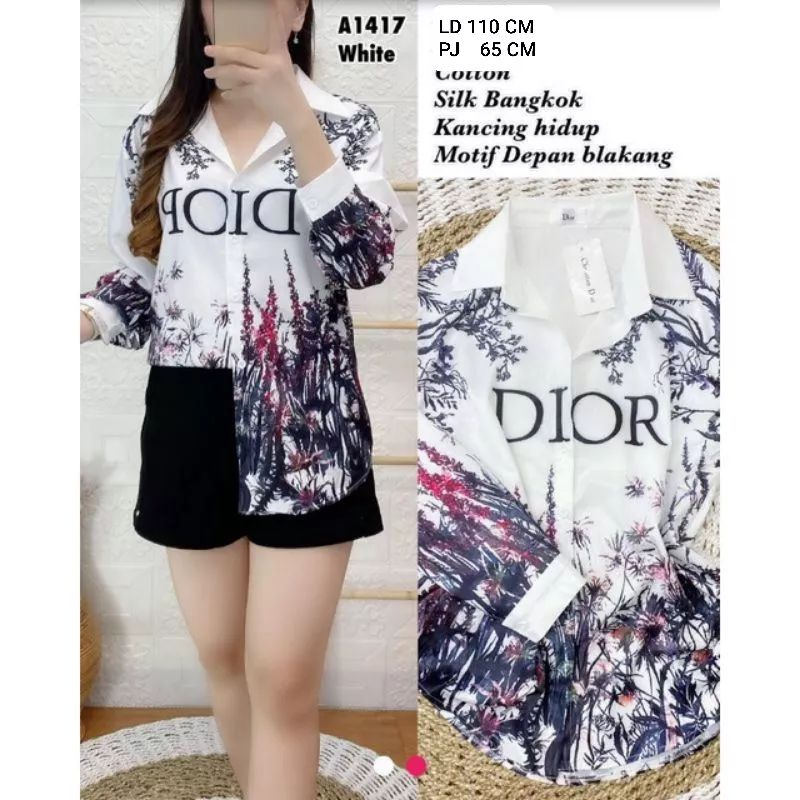 KEMEJA BANGKOK FLOW KATUN SILK IMPORT