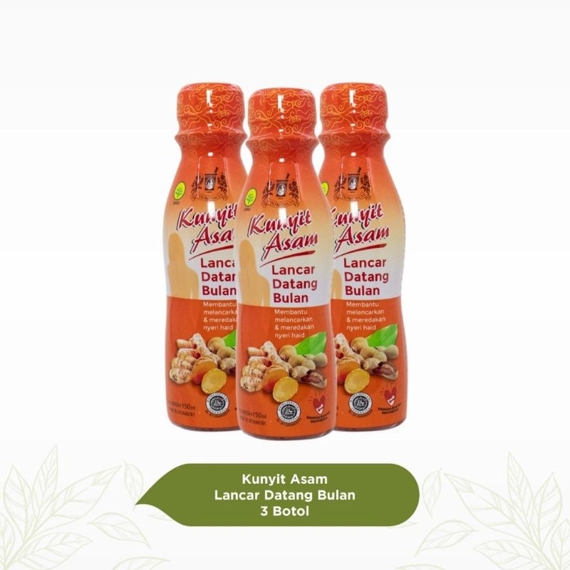 

KUNYIT ASAM DATANG BULAN 3BOTOL