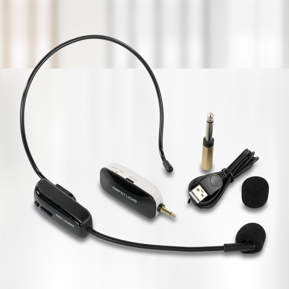 CLIP ON BANDO Mic / Headset Microphone Bando Jack 3.5mm | Microphone Wireless FM Transmitter Receive