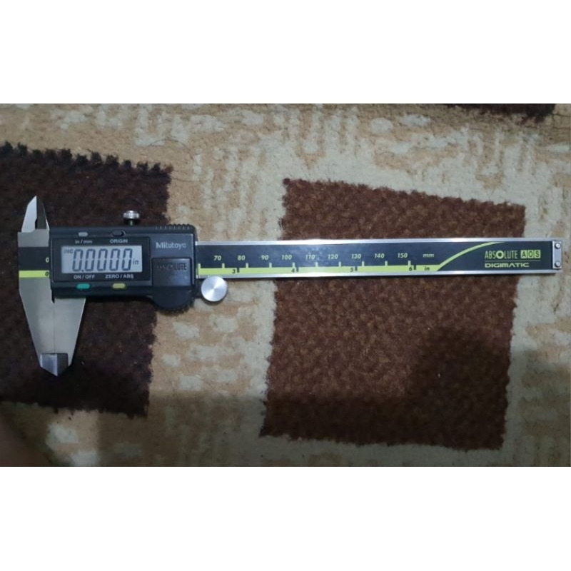 Digital Caliper/Sigmat/Jangka sorong Mitutoyo 6" Asli Japan 100%