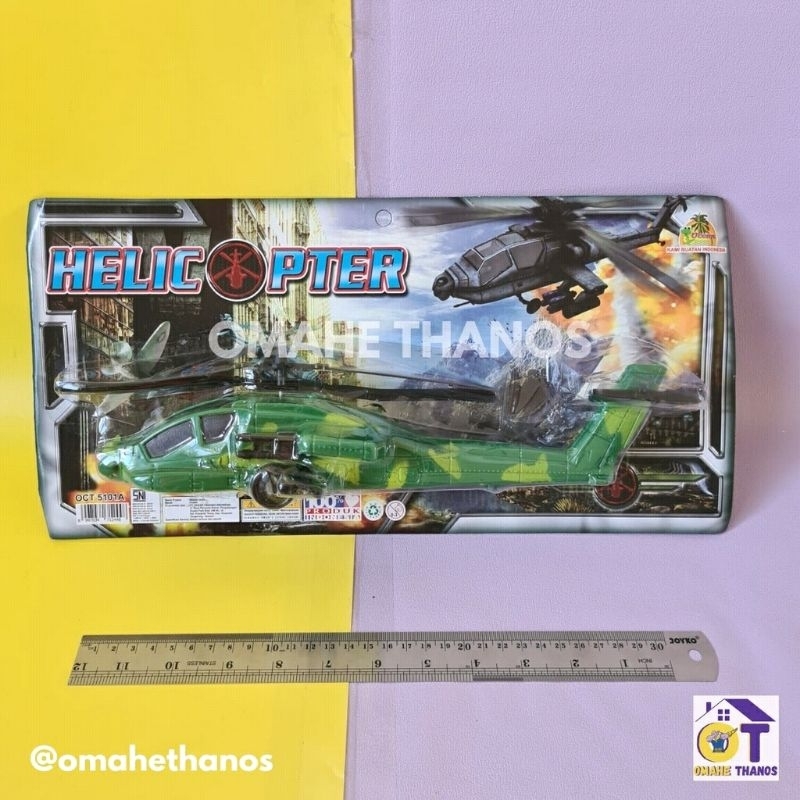 Mainan Anak Helicopter Army / Helicopter Tentara / Mainan helicopter murah