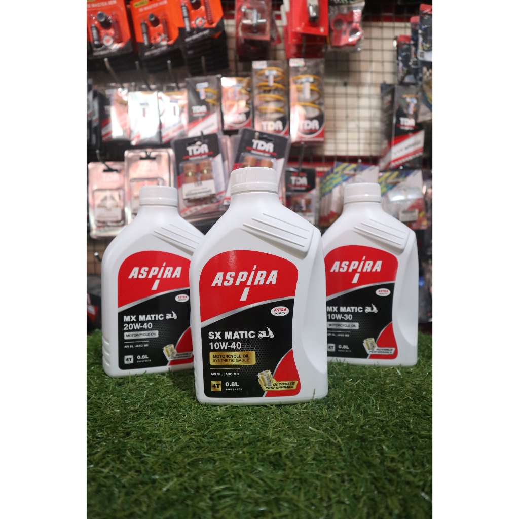 OLI Aspira 10W-30 20W - 40 10W - 40 SYNTHETIC 15W - 40 0.8Liter 0.8L