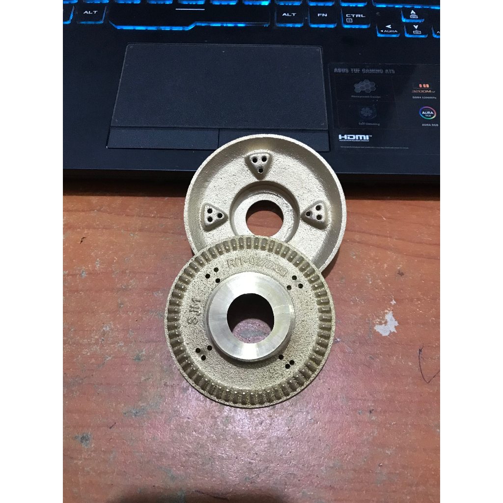 CHS BURNER RINNAI KECIL RI 511C 511E 522C 522E 522CE KUNINGAN KOMPOR