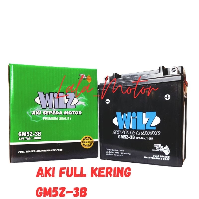 Aki wilz GM5Z-3B/Aki motor Full kering Grand