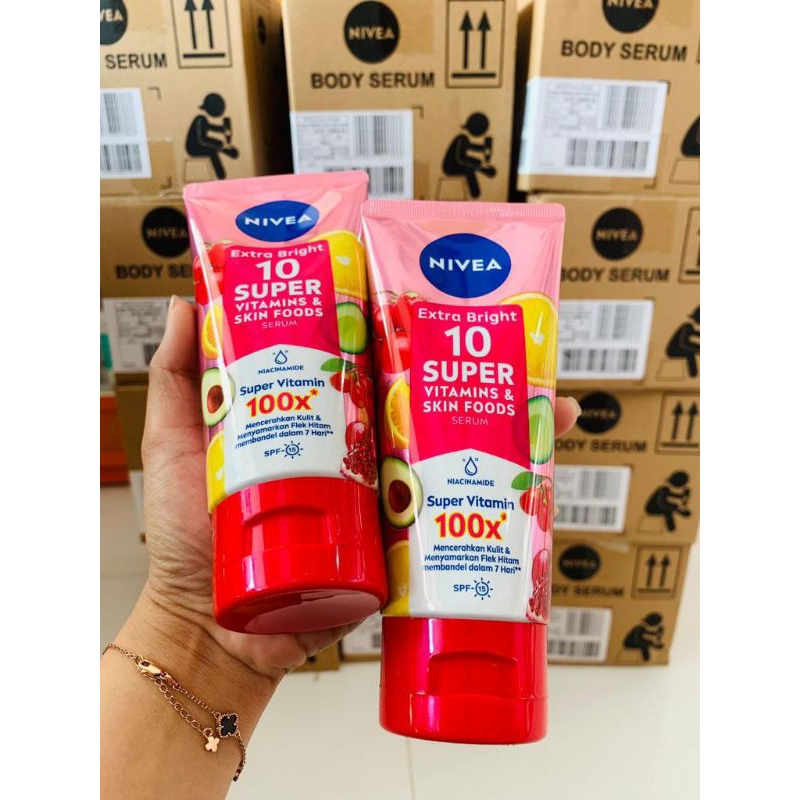 NIVEA Body Serum Super 10 Vitamin Niacinamide 180 ml