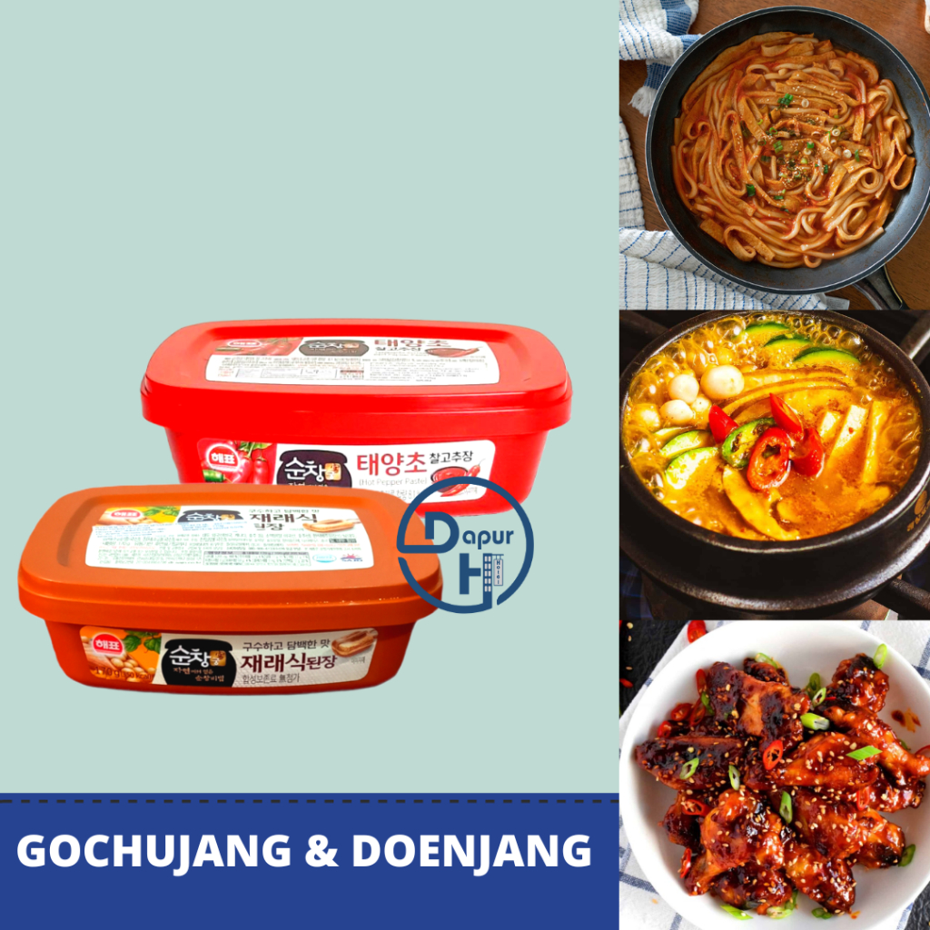 

SAJO Korea Hot Pepper Paste 170 g | Sajo Gochujang | Sambal Pasta Korea-