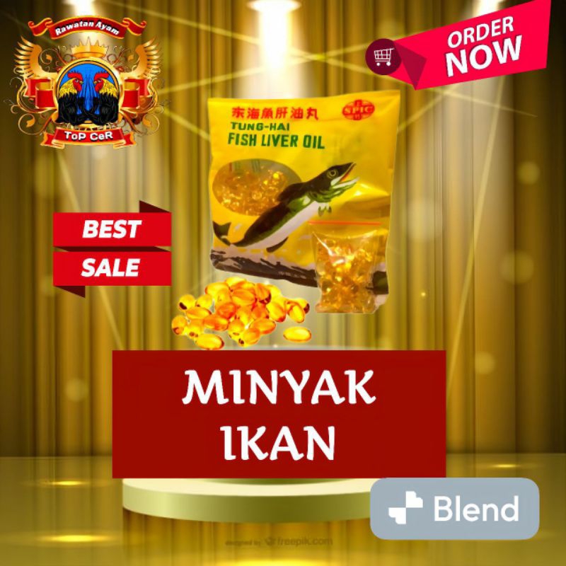(TERMURAH)MINYAK IKAN UNTUK ANJING KUCING BURUNG AYAM  FISH LIVER OIL Minyak Ikan Terlaris Minyak Ik
