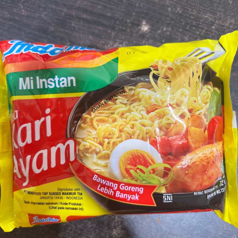 

Indomie Kuah Rasa Kari Ayam