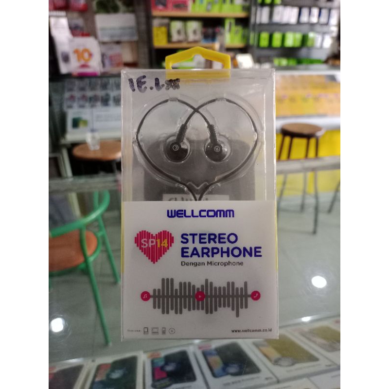 headset stereo wellcomm sp14