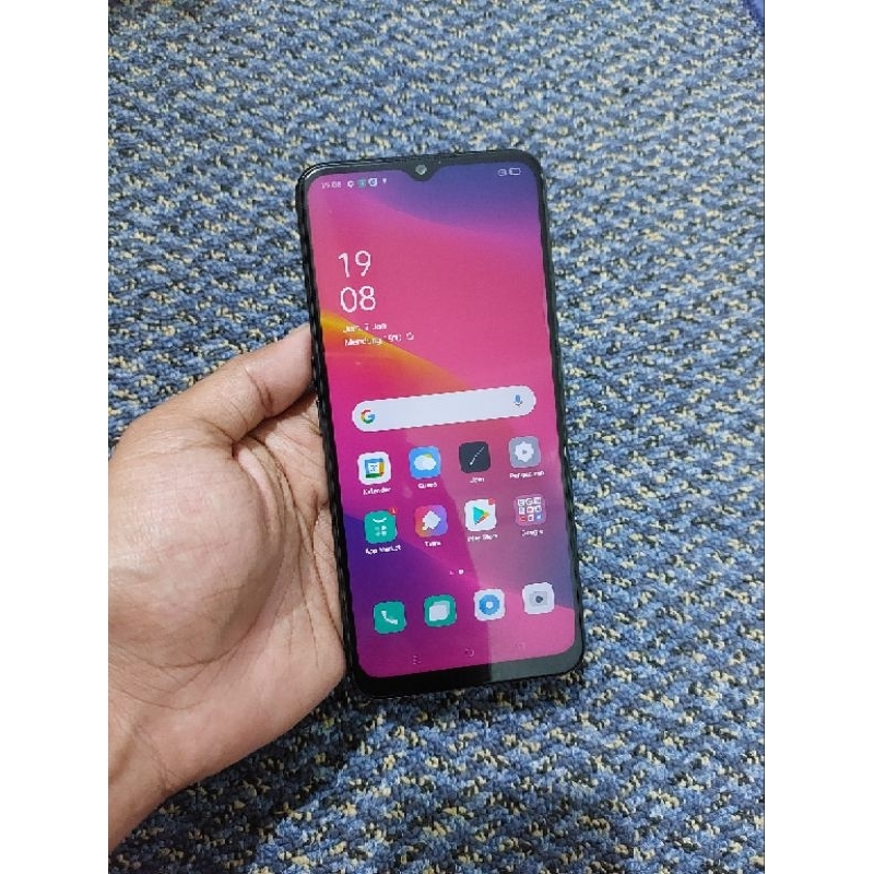 Handphone Hp Oppo A5 2020 4/128 Second Seken Bekas Murah