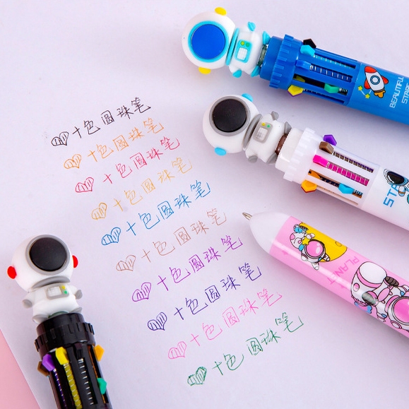 

COD PULPEN MEKANIK 10 WARNA TINTA KARAKTER ASTRONOT 3D / PULPEN 10 WARNA MOTIF BONEKA ASTRONOT