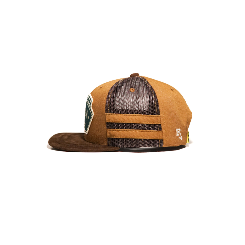 hemat fishycho gt popping trucker snapback vintage
