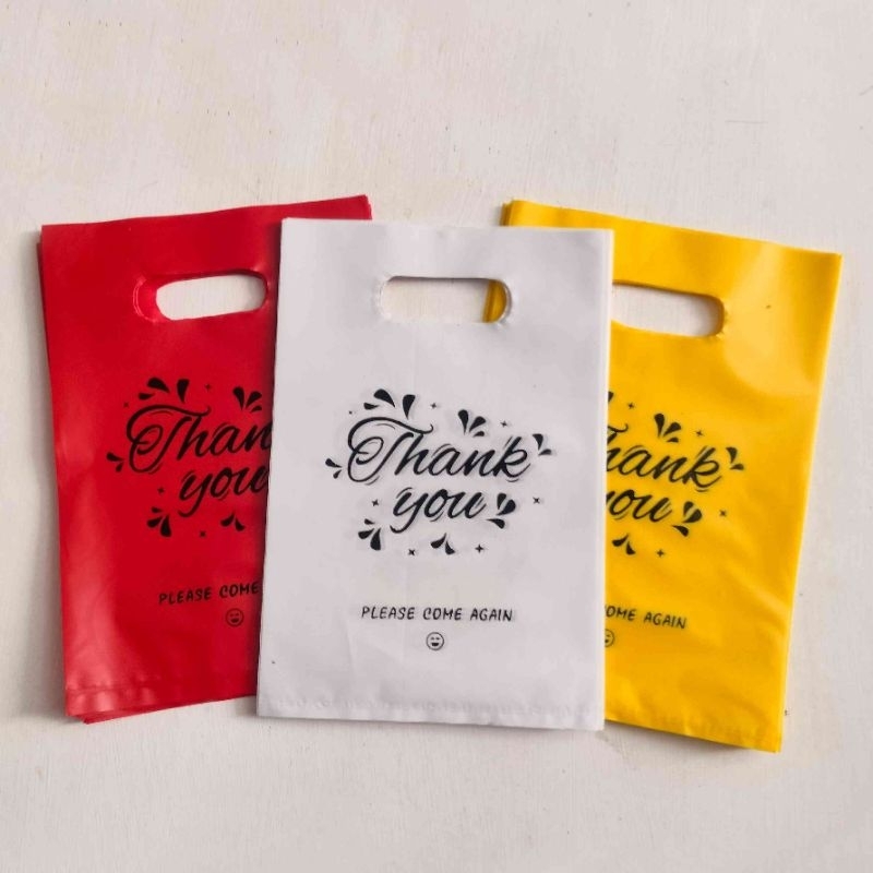Plastik Thank You Sablon HD Plong 15 x 22