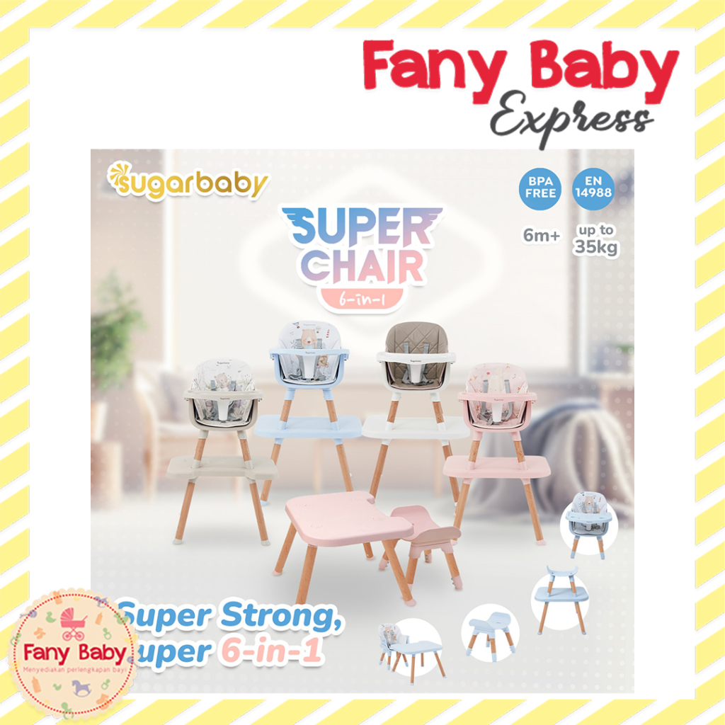 SUGAR BABY SUPER CHAIR 6IN1