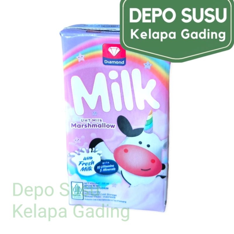 

Susu Diamond UHT 125ml X 40 Pcs Coklat Strawberry Kartonan | Diamon Milk 125 ml