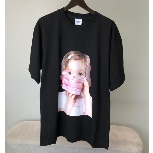 ADLV BABY FACE T-SHIRT BLACK GIFT - UNISEX 100% ORIGINAL